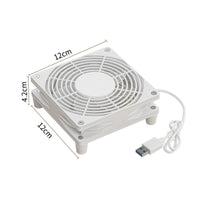 USB Cooling Fan 5V 120mm Fan Portable for Tech Enthusiasts, Desk, Home Office