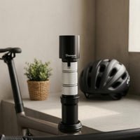 Aluminum Alloy Concealed Stem Extender CNC-Machined Cycle Stem Riser Extender Locking Rings Black