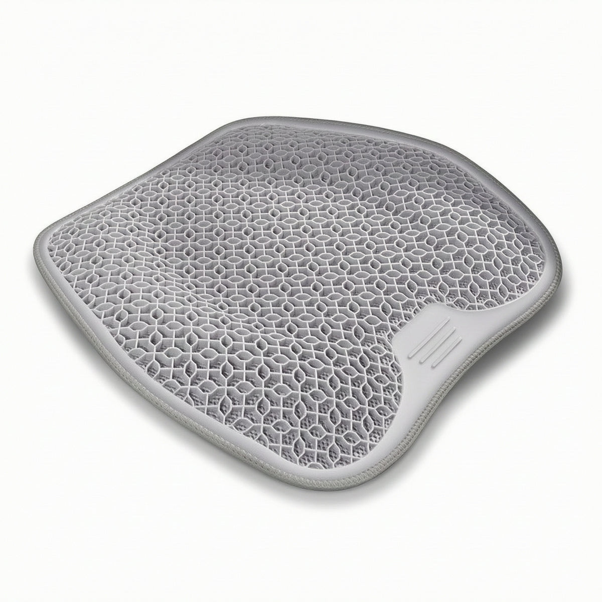 Breathable Car Seat Cushion Ventilated Honeycomb Gel Cushion Cooling Pressure Relief for Drivers, Commuters
