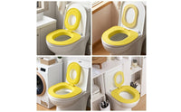 Easy to Clean Cat Toilet Training Aid with Detachable Lid Removable Cat Toilet Training Tray Long-Lasting Comfortable for Bathroom