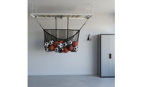 Sturdy Polyester Pool Storage Net Easy to Hang Swimming Pool Mesh Organizer Adjustable Straps for Outdoor