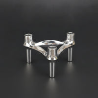 Candle Holder with Three Cups Modern Decor Elegant for Hotel
