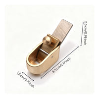 Thumb Plane Polished Violin Luthier Plane Portable Woodcraft Tool for Instrument Making