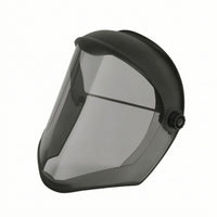 Full Face Visor Curved Face Visor with Adjustable Headband Safeguarding Hood Clear Anti-Fog for Grinders, Grinding