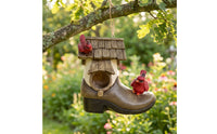 Birdhouse Ornament Decorative Garden Decor Outdoor Bird Habitat for Gardeners, Patio