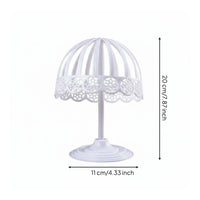 Multi-Purpose Hat Display Stand Freestanding Design Hairpiece Display Stand Space-Saving Tabletop Hat Rack Maintains Shape for Children, Adults, Retail Shop, Bedroom, Closet