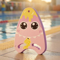 Textured Surface Aquatic-Animal-shapedShaped Swim Board Hand-Grip Cutouts Swim Practice Board Lightweight Water Sports Gear Safe to Use for Pool Training
