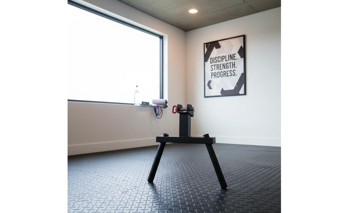 Easy to Install Rack Mounted Lowering Station Station Stable Strength Training Gear Secure Fit for Home Gym