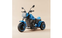 Push-Along Motorcycle Powered Motorcycle with Music 3-Wheel Electric Tricycle for Young Children, Children, Backyard, Park, Playroom