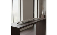 Boat Tray Aluminum Long decorative Tray Sleek for Dining Table