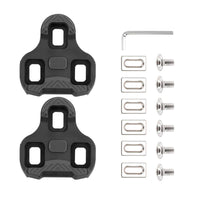 Bike Pedal Cleat, TPU Anti-Slip Lock Plate, Three-Float Angle, Universal Cycling Gear
