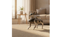 Smart DIY Robot Dog STEM Robotic Animal Building Kit Cute Robot Dog with Replaceable Head Touch Sensitive for Girls