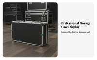 Wireless Audio Device Carrying Case Shock Absorption Aluminum Audio Device Case Aluminum Hard Briefcase Shockproof for KTV
