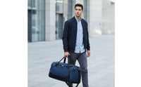 Travel Duffel Bag Multi-Compartment Duffel Bag with Shoulder Strap Multiple Pockets Adjustable for Travelers, Weekend Trips, Gym