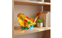 Cetacean Night Light Warm Glow Cetacean Lamp with an Oceanic Base Decorative Seaside Lamp for Nursery, Reading Corner