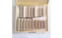 17 Note Xylophone Glockenspiel Easy to Play Wooden Resounding Bell Set Simple Elegant Design  for Beginners, Home Learning
