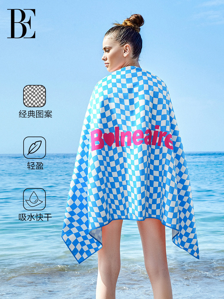 BE范德安游泳速干巾超细纤维吸水不掉毛便携旅行温泉运动浴巾