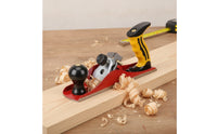 Adjustable Woodworking Hand Plane Compact Hand Plane with Handle Manual Wood Edge Planer Portable for Woodworkers, Carpenters, Workshop, Home Repairs
