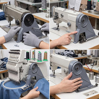 Industrial Sewing Machine Multi-functional Belt Cover for Flatbed, Double Needle, and Synchronized Machines