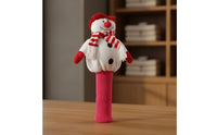 Winter Character Golf Club Cover Thickened Lining Novelty Golf Headcover Washable Athletic Gear Accessory for Golfers
