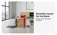 Giftdesign Storage Box Bow Decoration Organizer Bin Space-Saving for Living Room