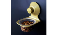 Hanging Gecko Food Bowl Easy to Clean Wall Mounted Animal Bowl Reptile Dish Transparent Bowls Terrarium Accessory for Vivarium