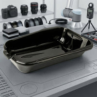 Oil Drain Pan Simple to Clean Oil Changing Catch Drip Tray Lightweight for Hobbyists, Garage, Workshop