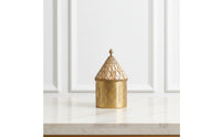 Brass Box with Lid Decorative Brass Engraved for Decorators