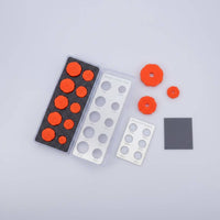 Car Distance Measurement Hole Cut tool 10 Sizes Distance Measurement Hole Cut tool Set Body Parking Cut Aid for Auto Technicians