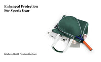 Racket Tote Bag Multi-Functional Badminton Racket Carrier Sports Tote with Racket Pocket Multifunctional Pickleball Shoulder Bag