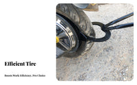 Heavy Duty Construction Motorcycle Tire Pliers High Leverage Design Electric Scooter Tire Separator Portable for DIY Mechanics