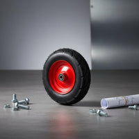 Utility Cart Replacement Wheel Shock Absorbing Inflatable Hand Truck Wheel Wide Grip Hardware Accessory