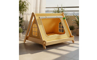 Dog Tent Bed Elevated Raised Pet Tent Indoor Outdoor for Young Dogs
