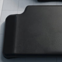 Motorcycle Backrest Assembly Comfortable Motorcycle Backrest with double Pads Low-Profile for Commuters