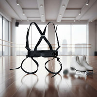 Figure Skating Harness Steel Wire Ice Skating Rotation Compact Design Rotation Training Harness for Beginners