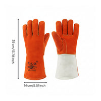 Scratch Resistant Antinip Pet Gloves Heavy Duty Long Cuff Safety Gloves Breathable Fabric Lining for Veterinarians, Grooming, Veterinary Practice