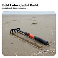 Clam Digging Tool Set Multi-Functional Seafood Foraging Hand Tools Sand Rake and Trowel Kit Portable Shell Collecting Tools