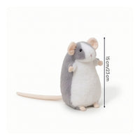 Mouse Stuffed Toy Cute Stuffed Mouse Plushie Adorable Compact for Children, Nursery, Desk