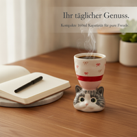 CONGSTUDIO Cute Cat Ceramic Mug Wine Glass Creative Cartoon Gift