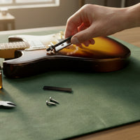 Adjustable Electric Guitar Bridge Silver Guitar Bridge with Hex Wrench Compact Hardware Long-Lasting for Luthier