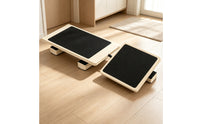 Textured Balance Board with Non-Slip Surface Long-Lasting Wooden Balance Board Lightweight 360-Degree for Home Gym