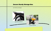 Waterproof Motorcycle Trunk