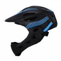 Kids Full Face Helmet With Safety Glow Child Versatile-Sport Helmet Ventilated Adjustable Fit for Young Children