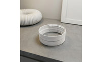 Universal Portable Air Conditioner Exhaust Hose Coupler Sturdy Portable a and C Exhaust Hose Adapter Easy to Install Ribbed