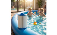 4 Pieces Washable Pleated Pool Filter Reusable Pool Filter for Spa