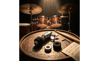 Cymbals holderHat Clutch with Felt Sleeve Compact Cymbals holderHat Clutch Replacement Cymbals Stand Cushions for Percussionists