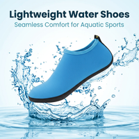 Quick Dry Water Shoes, CR Rubber Sole Barefoot Shoes for Boating, Beach, Swimming, Diving, Water Sports, Kayaking