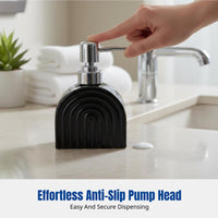 Ceramic Soap Dispenser Bottle, Lotion Pump, Press Type, Hotel Bathroom, Minimalist