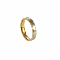 Couples Matching Band Long-Lasting Material Matching Couple Rings Polished