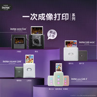 Fujifilm/富士打印机mini link3手机照片打印立拍立得intax手机热升华无线迷你便携式口袋相片打印机 套餐一 link 3陶土白(单机）